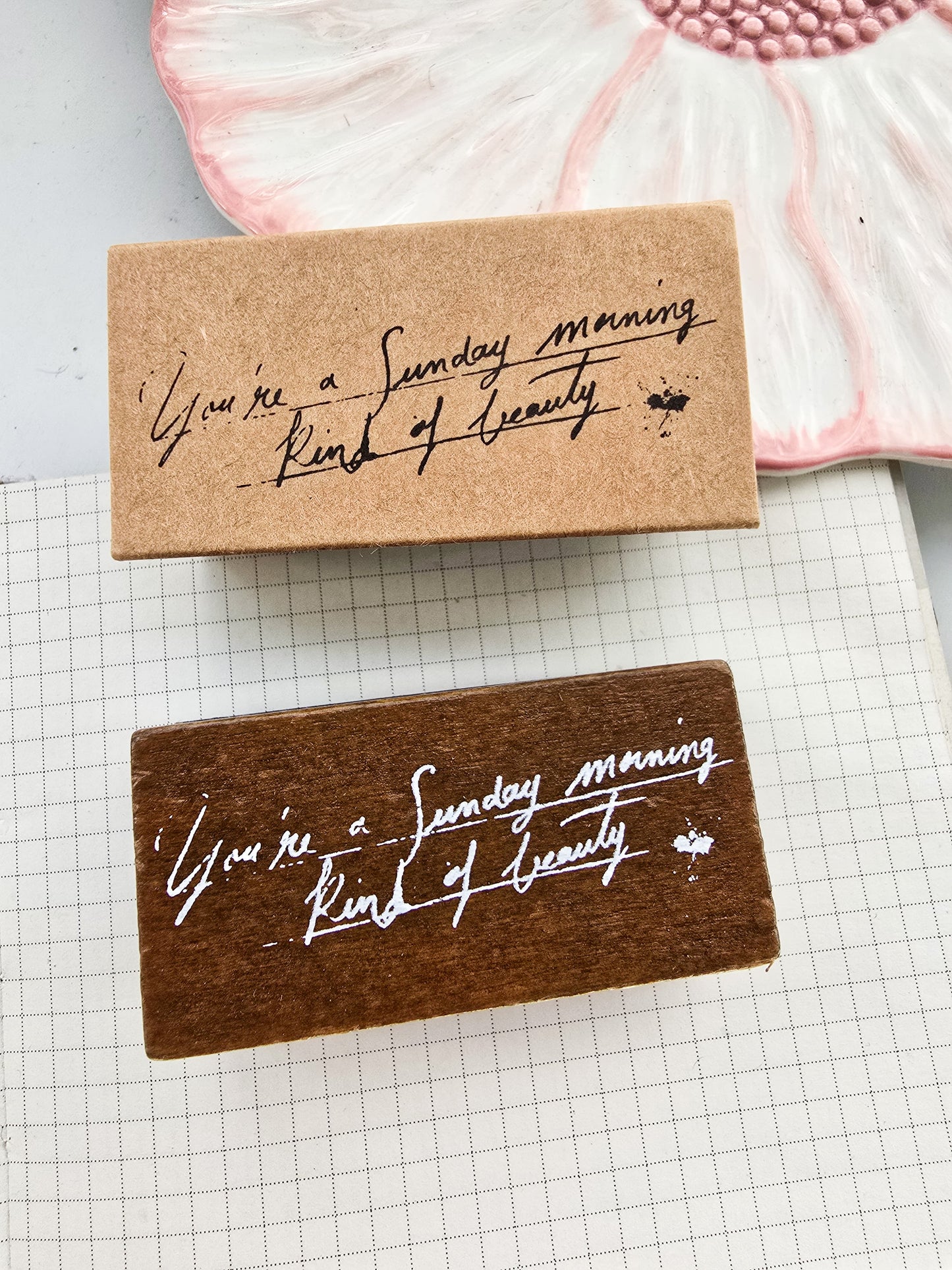 Mmk09d290|R-C| Wooden Stamp letter Collection | 32mmx65mmx24mm