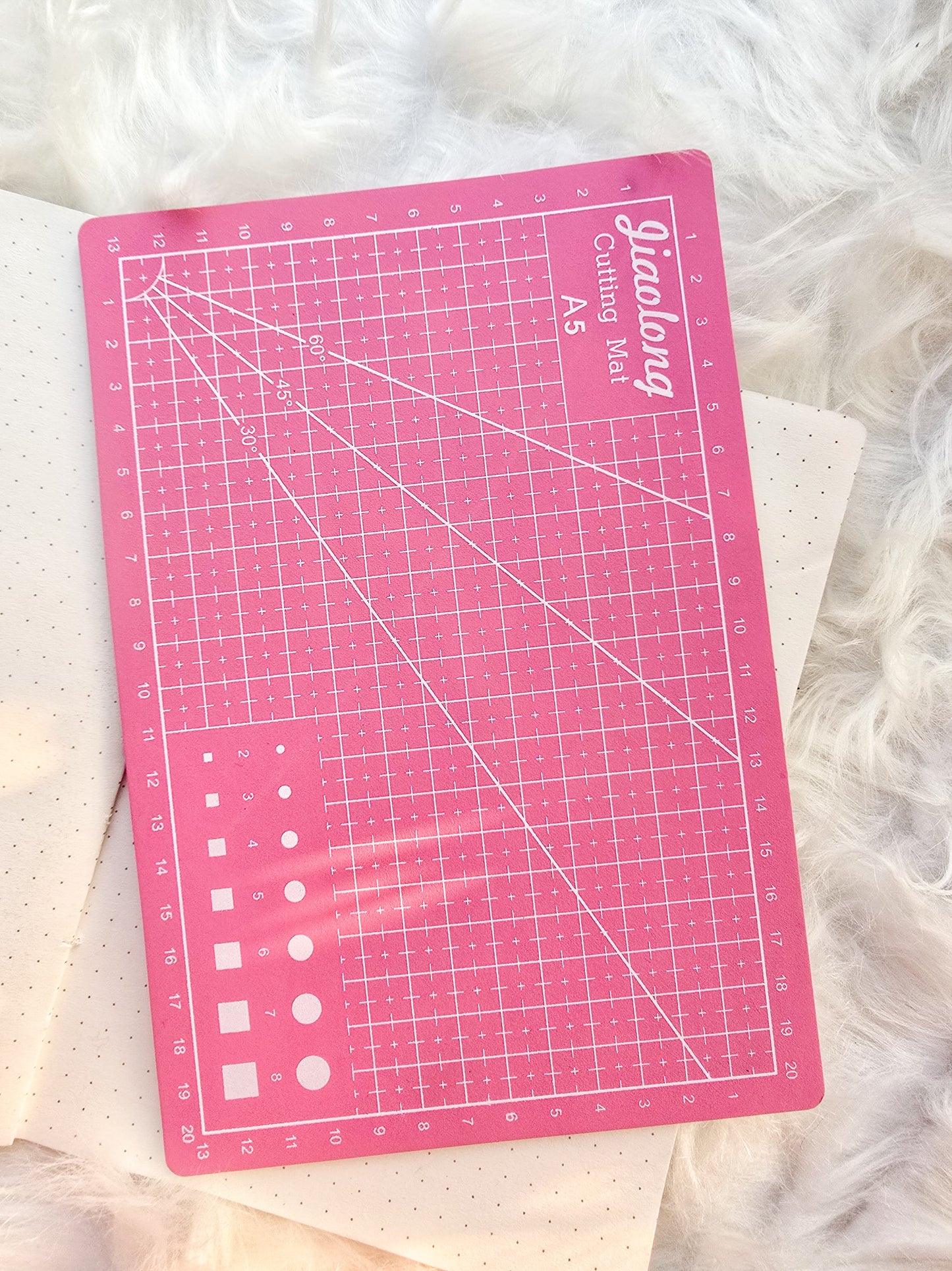 A5 Paper Cutting Mat Pink
