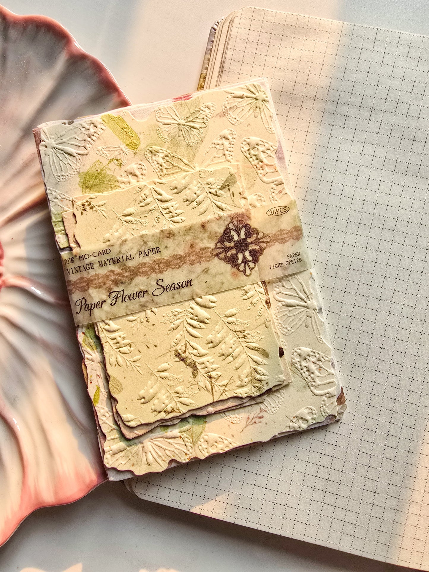 Mmk12g214|G-4| Material Paper Journal paper Vintage Collection | 20 pcs