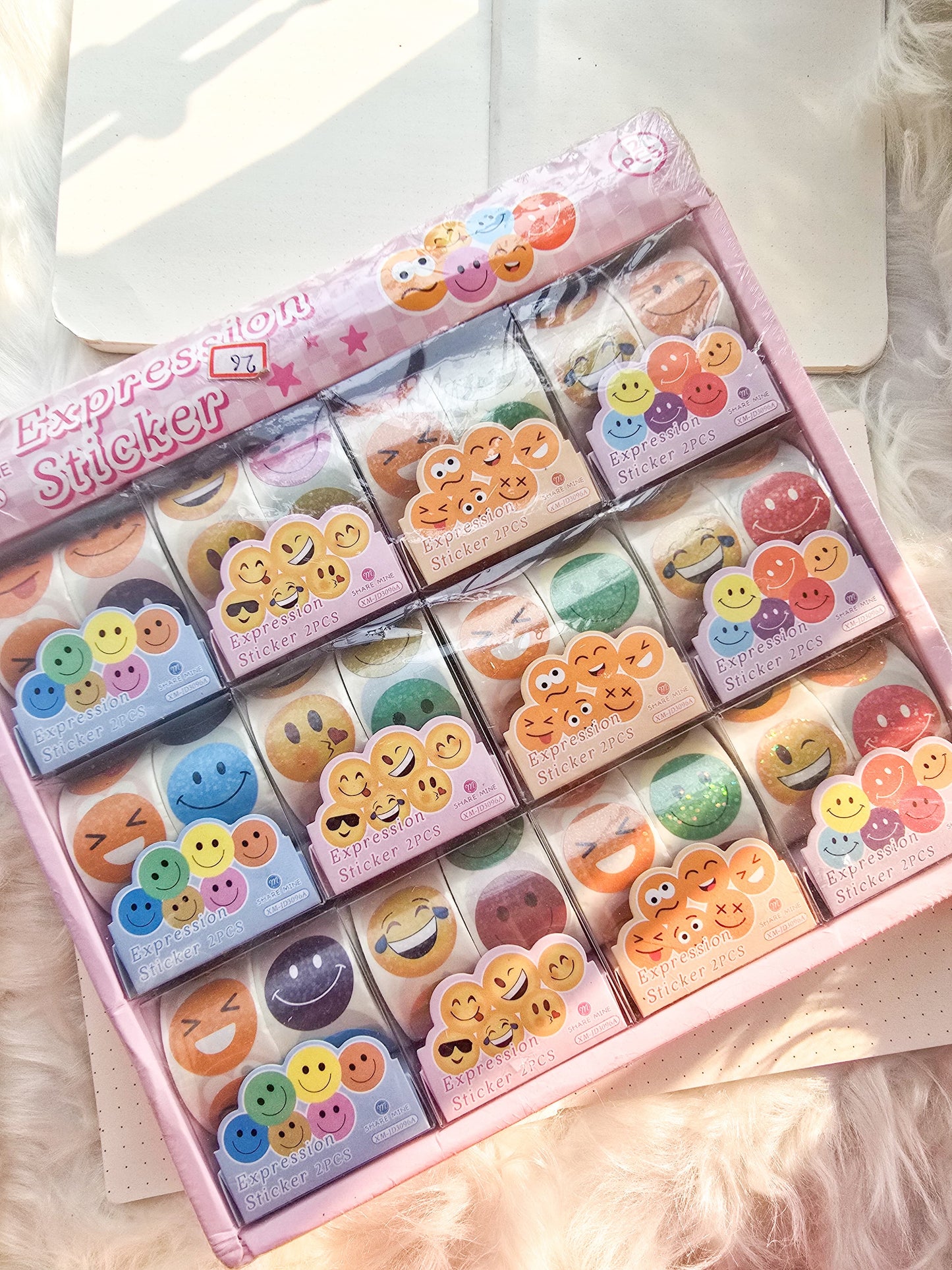 Smily Sparkling Sticker Roll | Random Design
