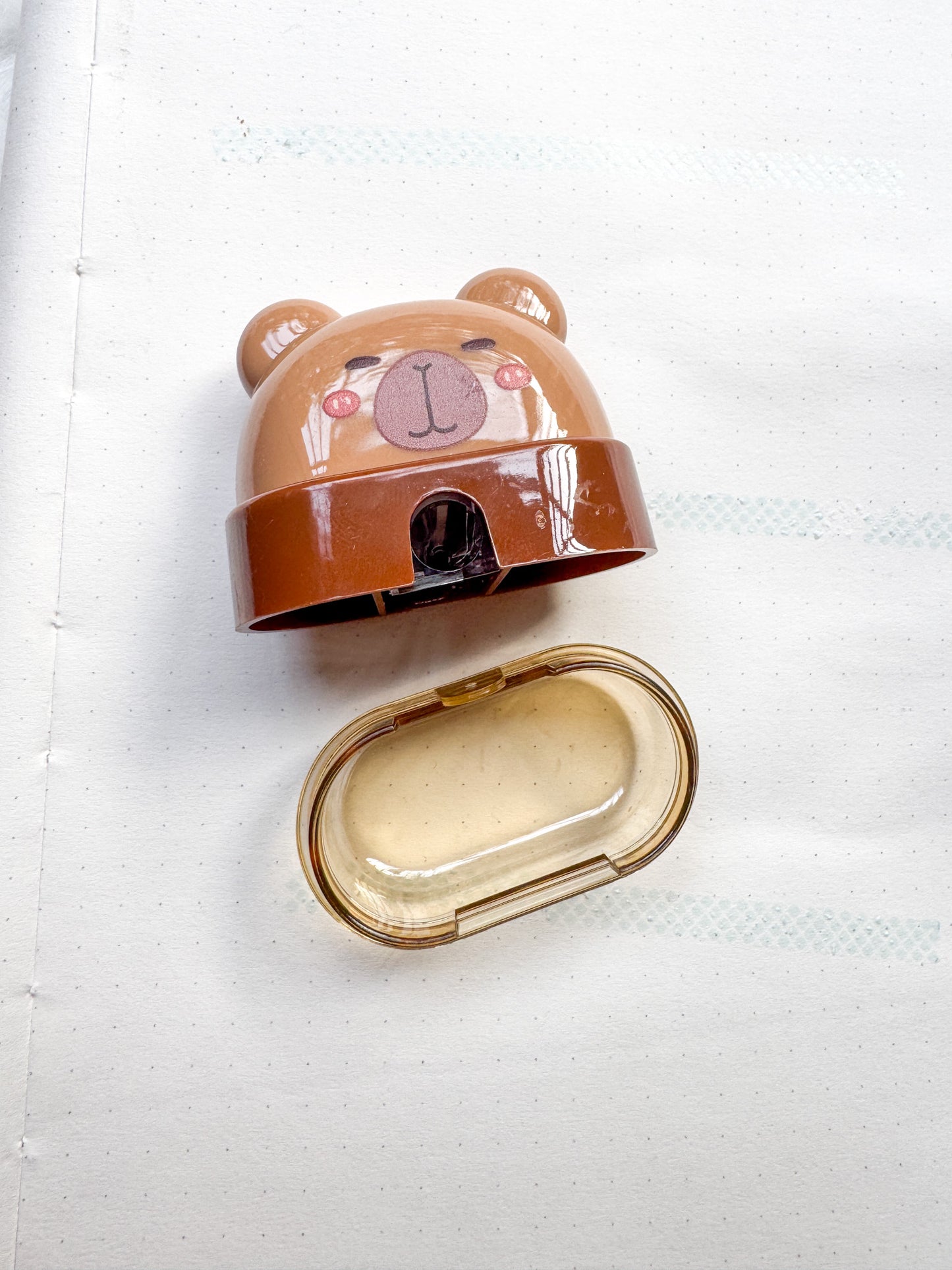 5873 | Cute Capibara Pencil Shaprener |