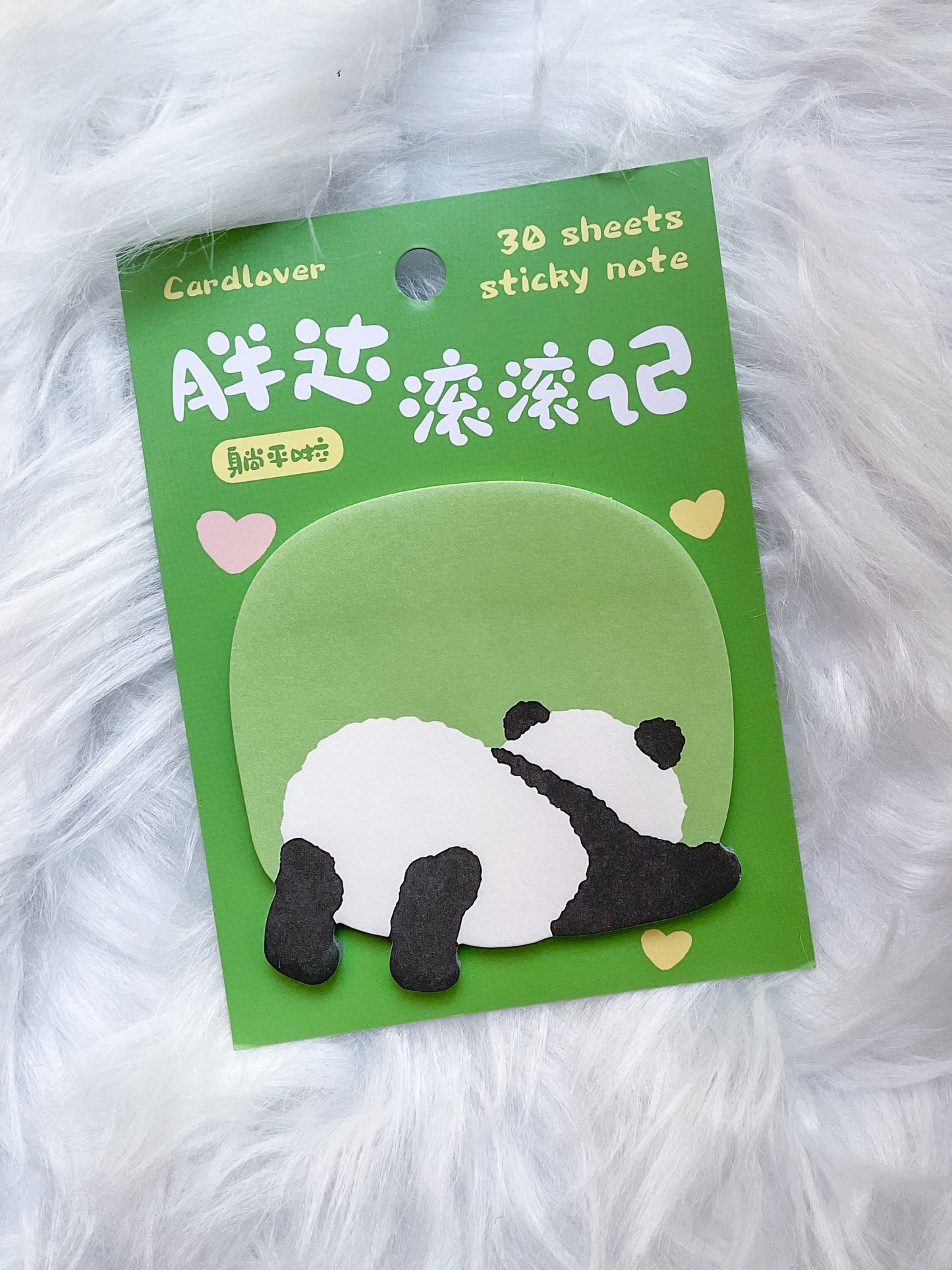 101MG02|G-5| Cute Panda Sticky Note| 30 Sheets | 80*80mm