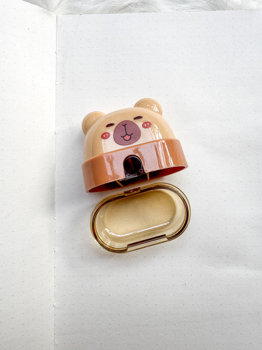 5873 | Cute Capibara Pencil Shaprener |