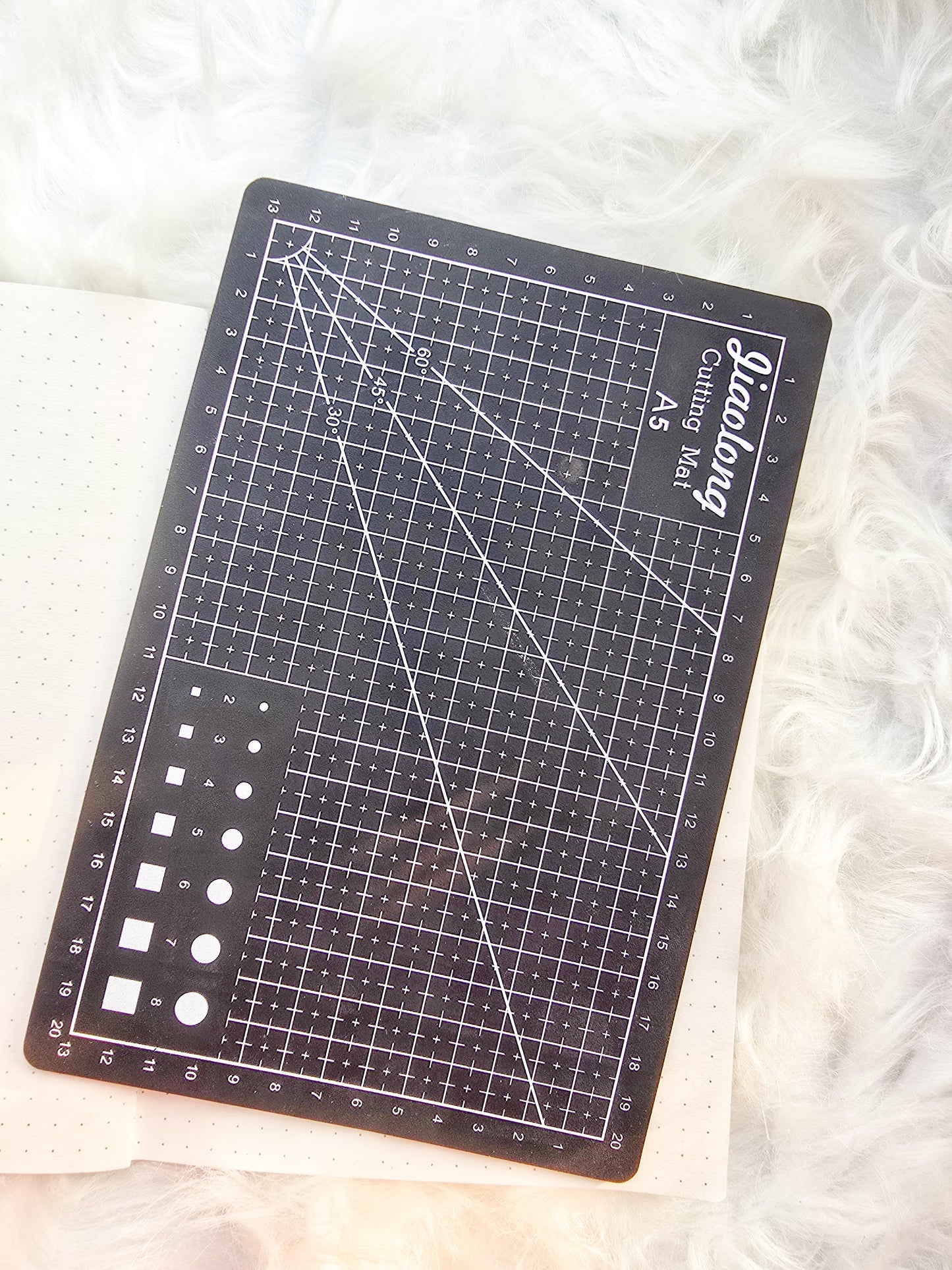 A5 Paper Cutting Mat Black