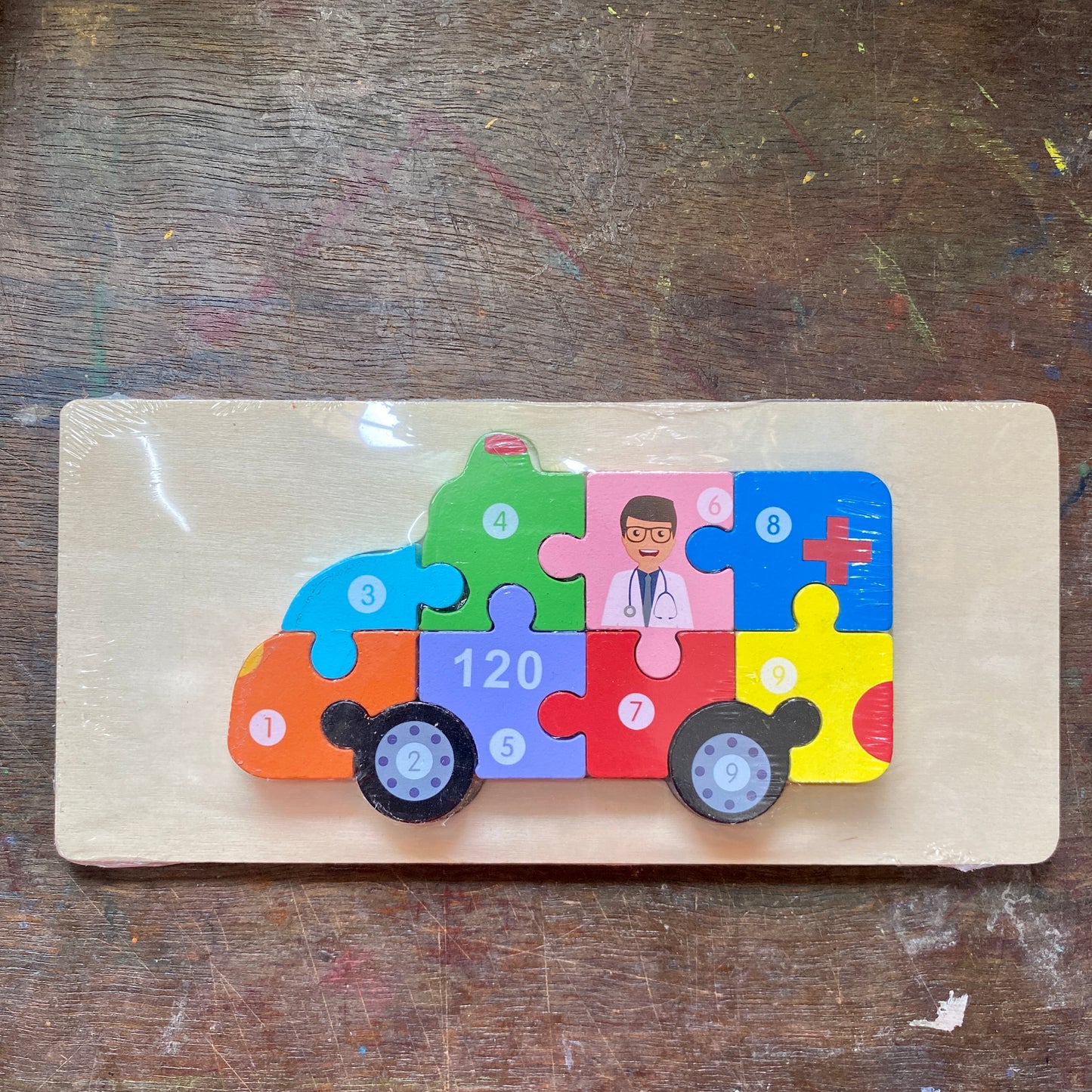 Wooden Puzzles Toy Kids