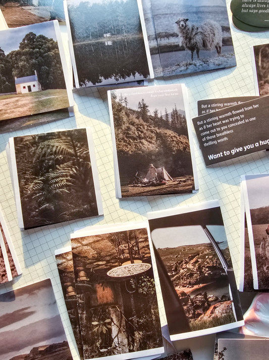 TZB-0531 Paper Sticker| Mountain| 40 pcs