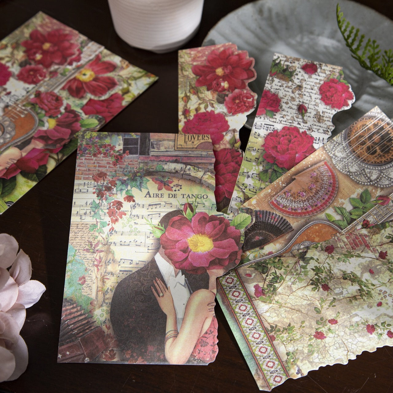 Wwsh002 |G4| All Things Bloom Journal Paper Book Floral | 5x4 20 pcs