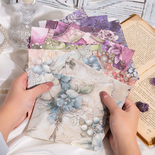 Bslm004 Romance Of Gems Paper Sheet 140X140Mm 30Pc