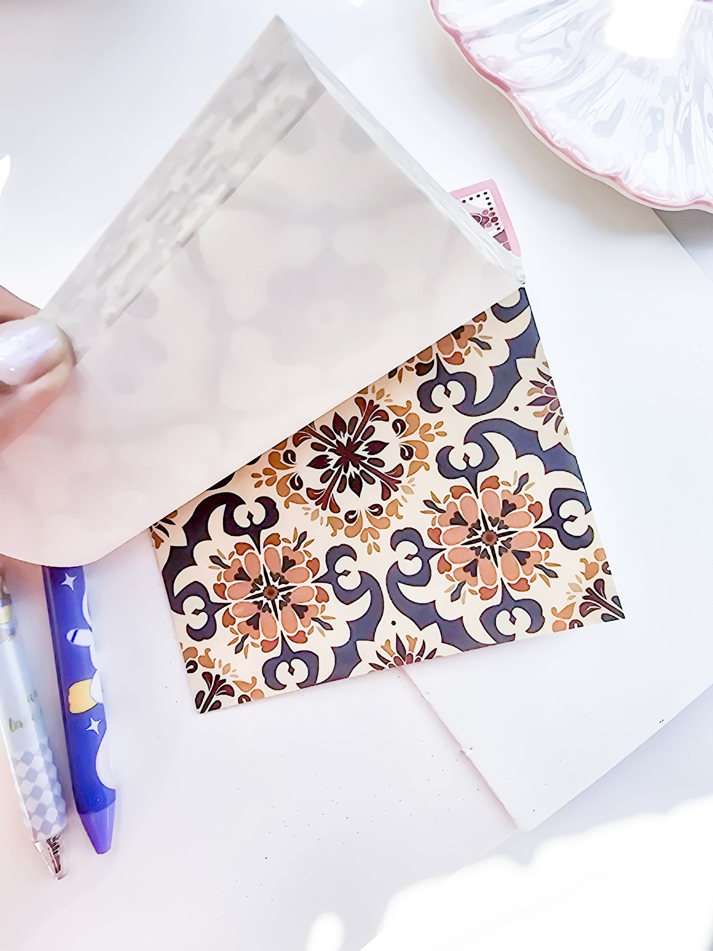 NXSG-605|G-4| First Snow Christmas| Journal Paper| Floral Vintage Paper| Green Theme|120*120mm 30 Pcs