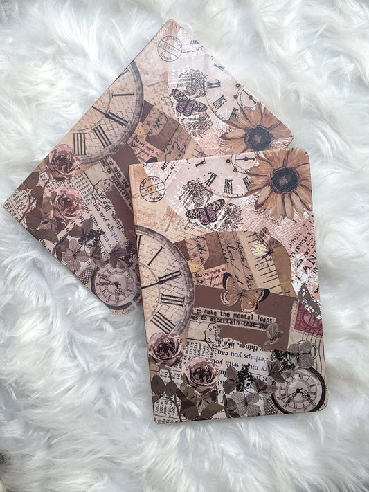 Vintage Style Diary | Vintage Collection 12.8*20 cm 128 pages