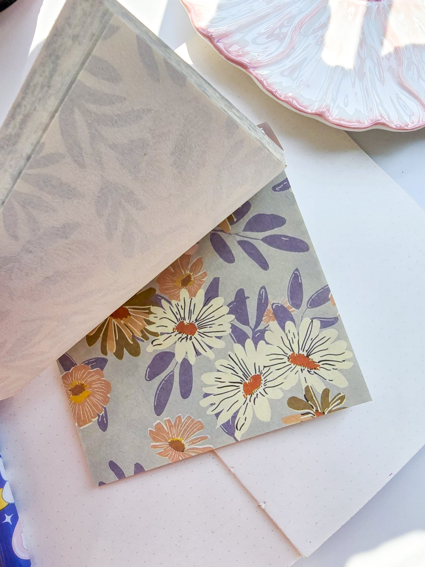 NXSG-601 |G4| Soft Style Retro| Journal Paper| Floral Vintage Paper| Brown Theme|120*120mm 30 Pcs