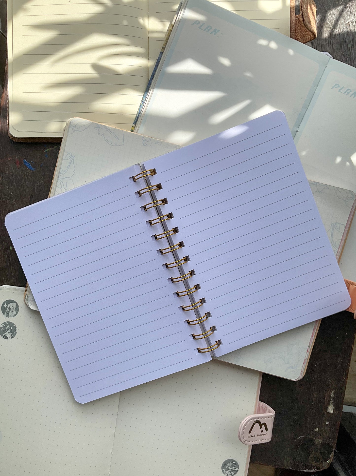 B501-Giraffe(Happy Lucky)| Kawaii Dairy | Spiral binding |Rulled Special Notebooks 80 Pages 17.5x12.5 cm |Spriral Cute Kawaii Character Diary