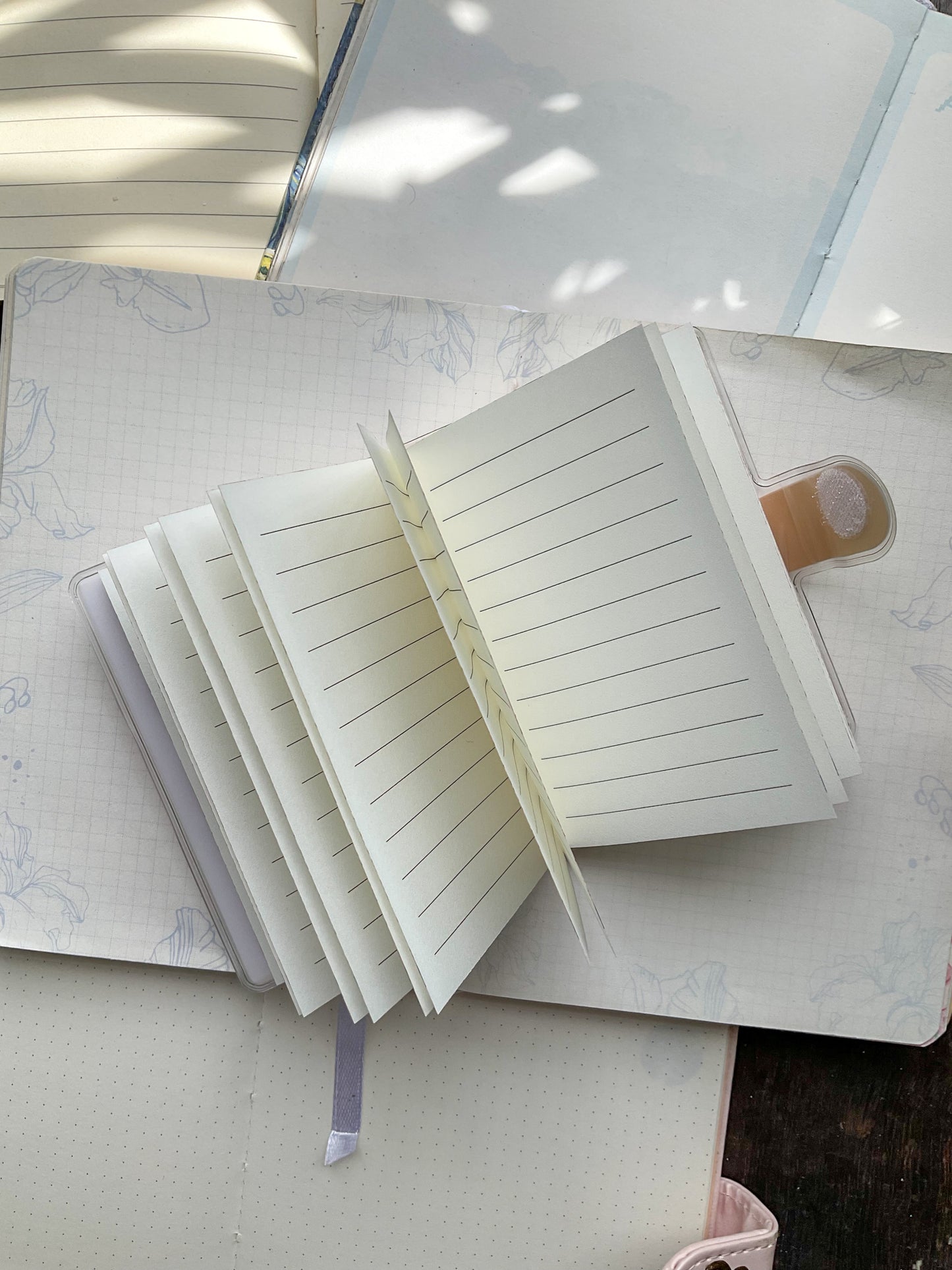 Capybara 150042 A7 Soft Cover Velcro-lock Notebook Ruled 80*2 Pages