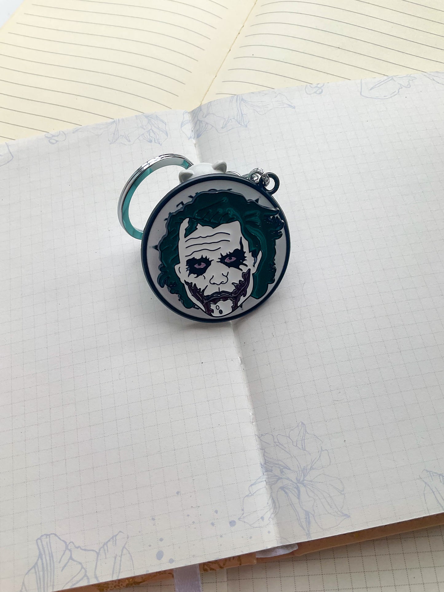 Joker Face Or Rotating Metal Keychain| THE DARK KNIGHT