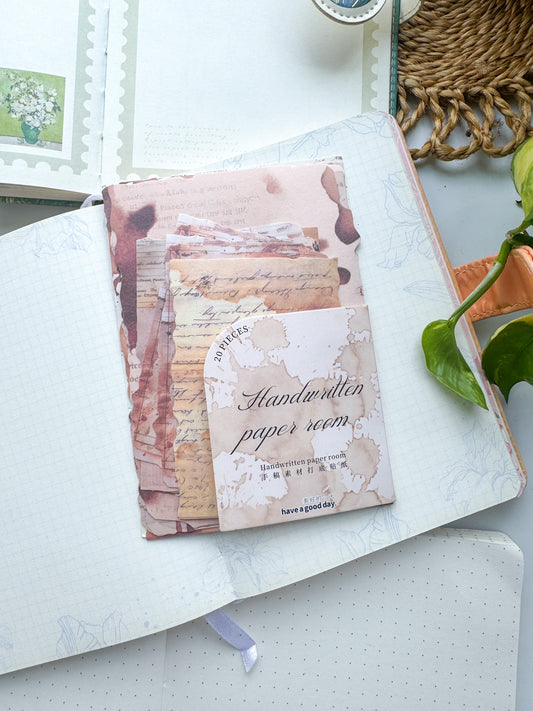 Sxzj004 |G5| Vintage Paper Pack | 20 pcs 100*140mm