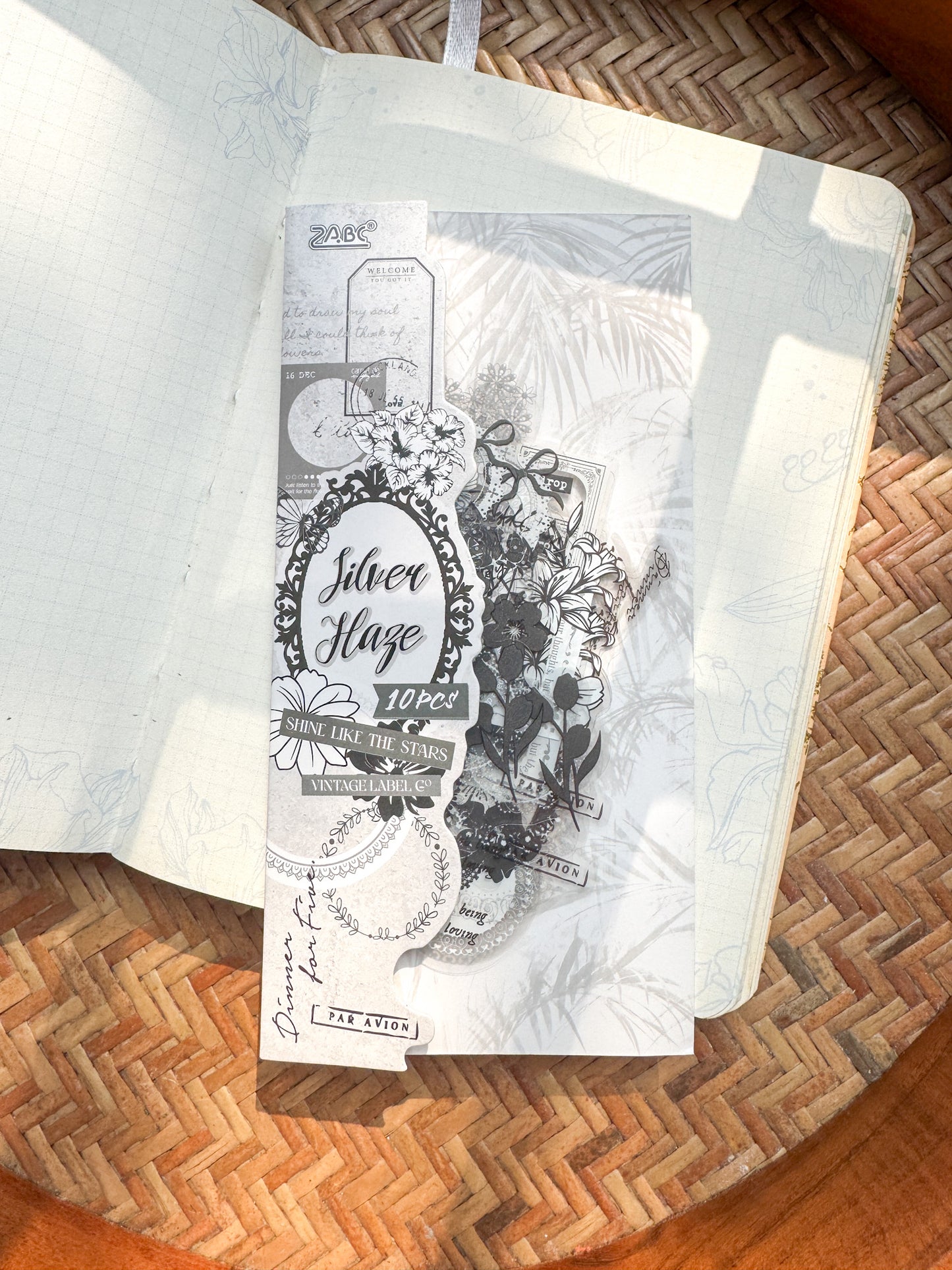 Ysxj603|G-2| Verses Collection Transparent Sticker Set | 10 pcs