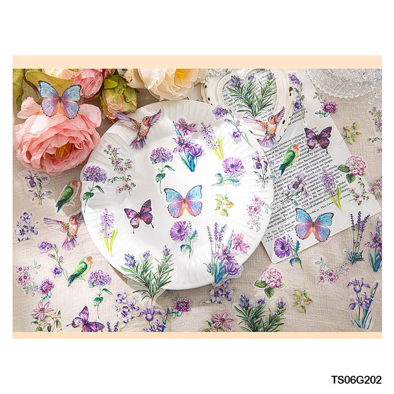 Ts06G202|G5| Sugar Poetry Pet Sticker Pack 60Pc
