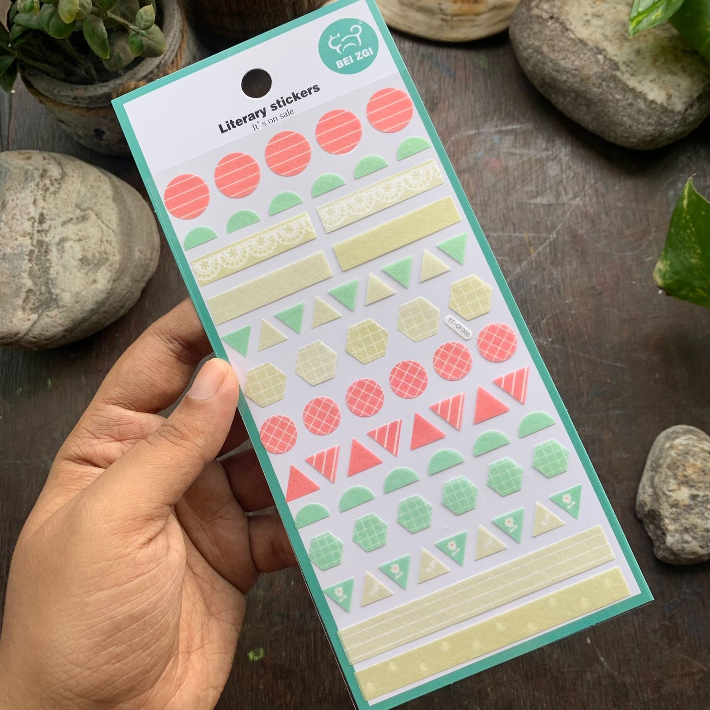 YTCF006|G-12| Planner Sticker | 1 Sheet