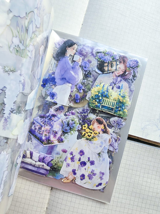 YRRH -404 | Sweet Days Gladdon Sticker Books | 20 Pcs | 105*150mm |