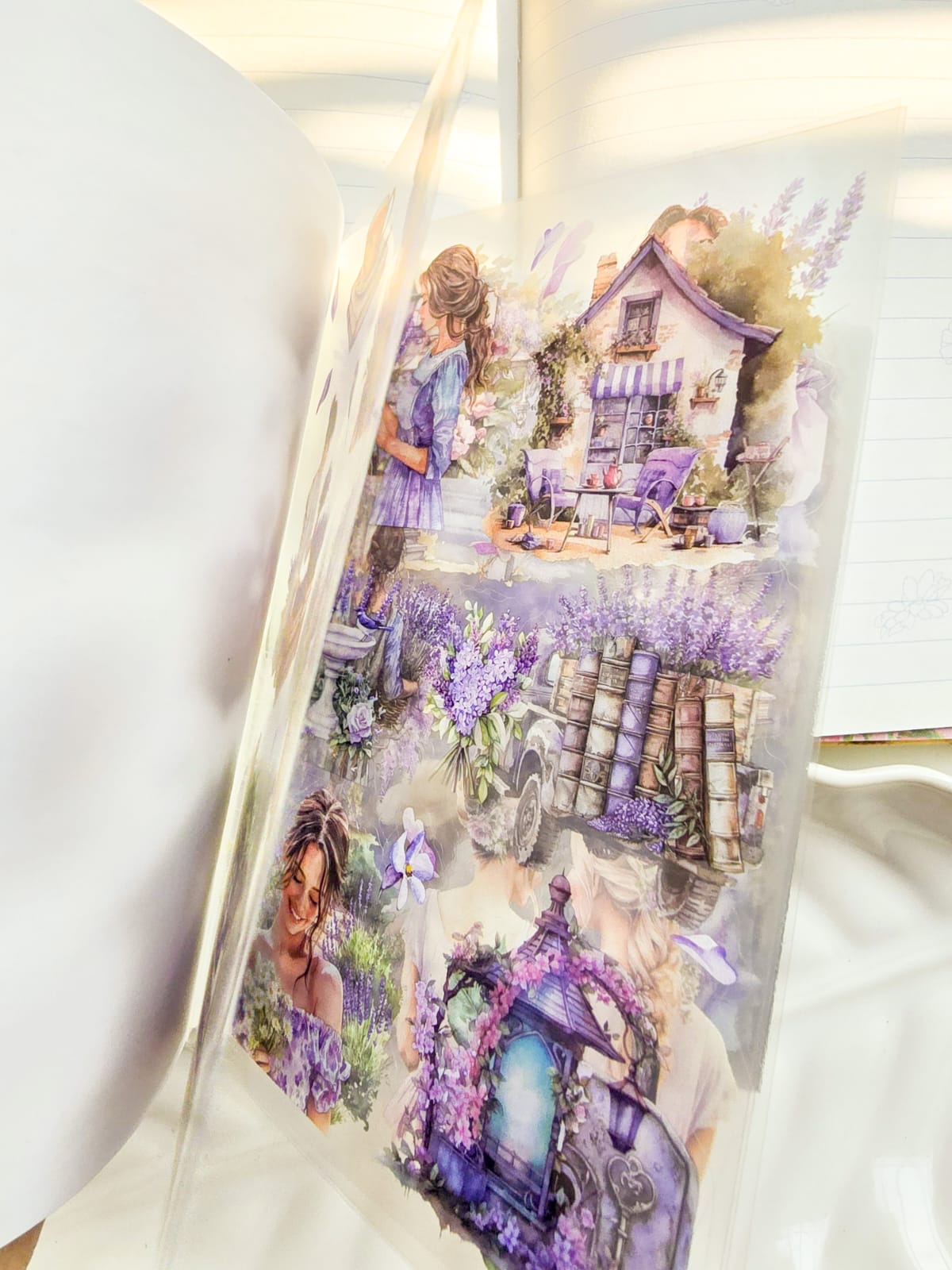 DSB-5393 |G6| Tha Whispering Woods Kawaii Sticker Book | 20sheets|