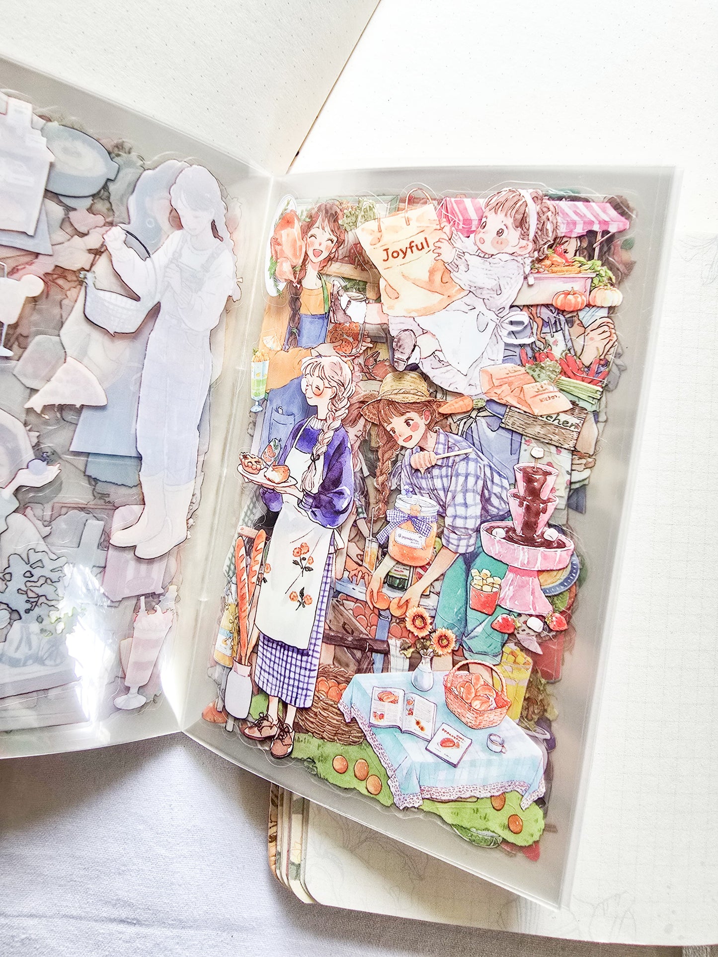 ZZPF2.0-404 | Happy Moments PET Featuring Cozy Daily Life Scenes Like Baking And Cooking |