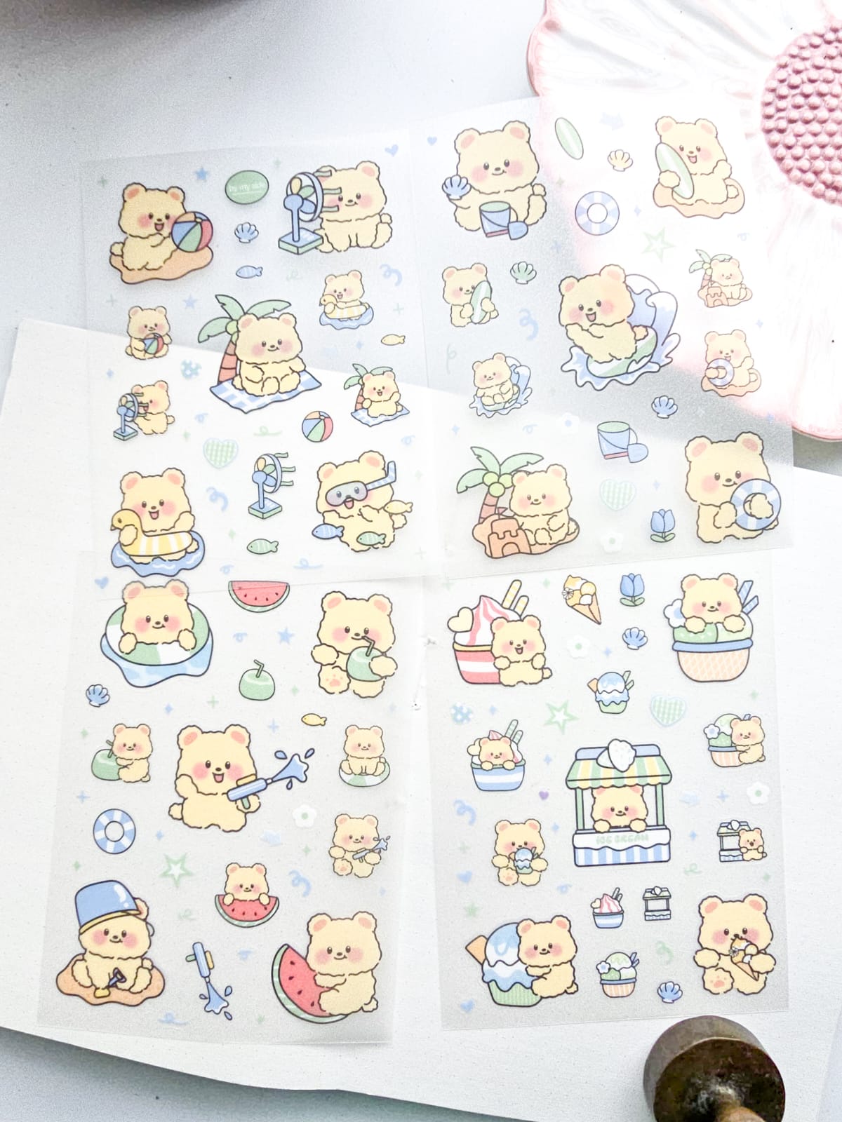 NB-32K-0328-CB |Cheese Bear| Kawii Notebook | 135*195 mm