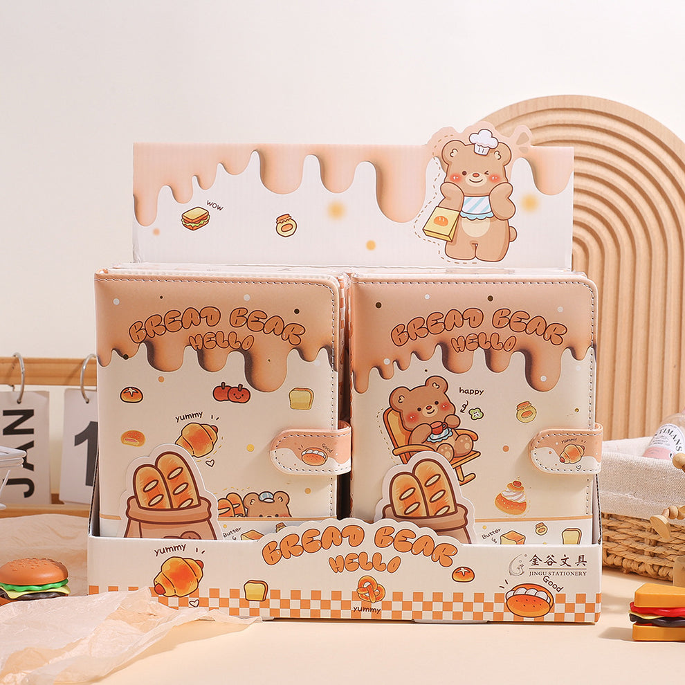 Premium Bread Bear Diary | Notebook | Kawaii Journal