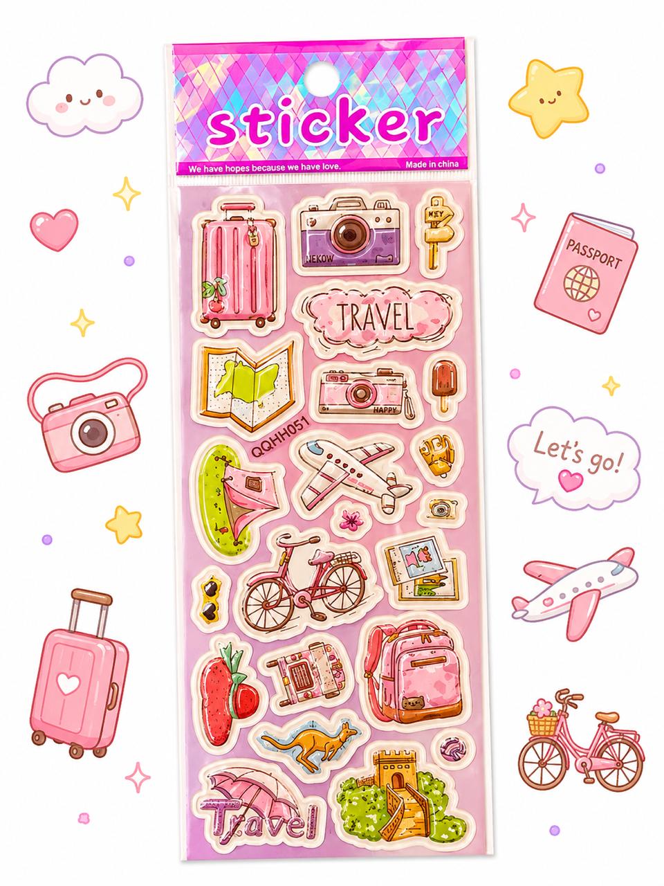 QQHH051 | Kawaii Stickers Set For Kids |