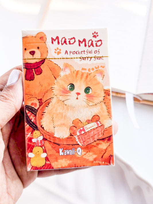 PC-1201-MM(KQ)| Mao Mao Kawaii Cards | A Pocket Ful Of Furry Fan