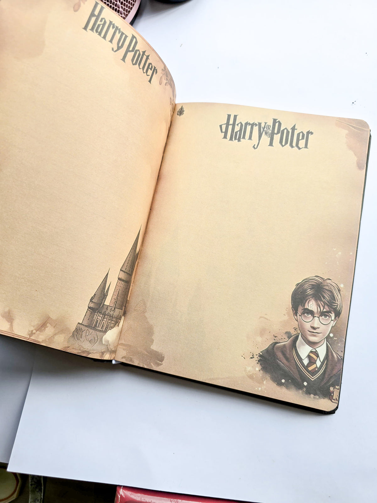 MG2663 | Harry Potter Branded Hardbound Notebook Or Diary Featuring Anime-Style Srtwork Of Hermione Granger On The Cover |Number of Pages in the Notebook is 95