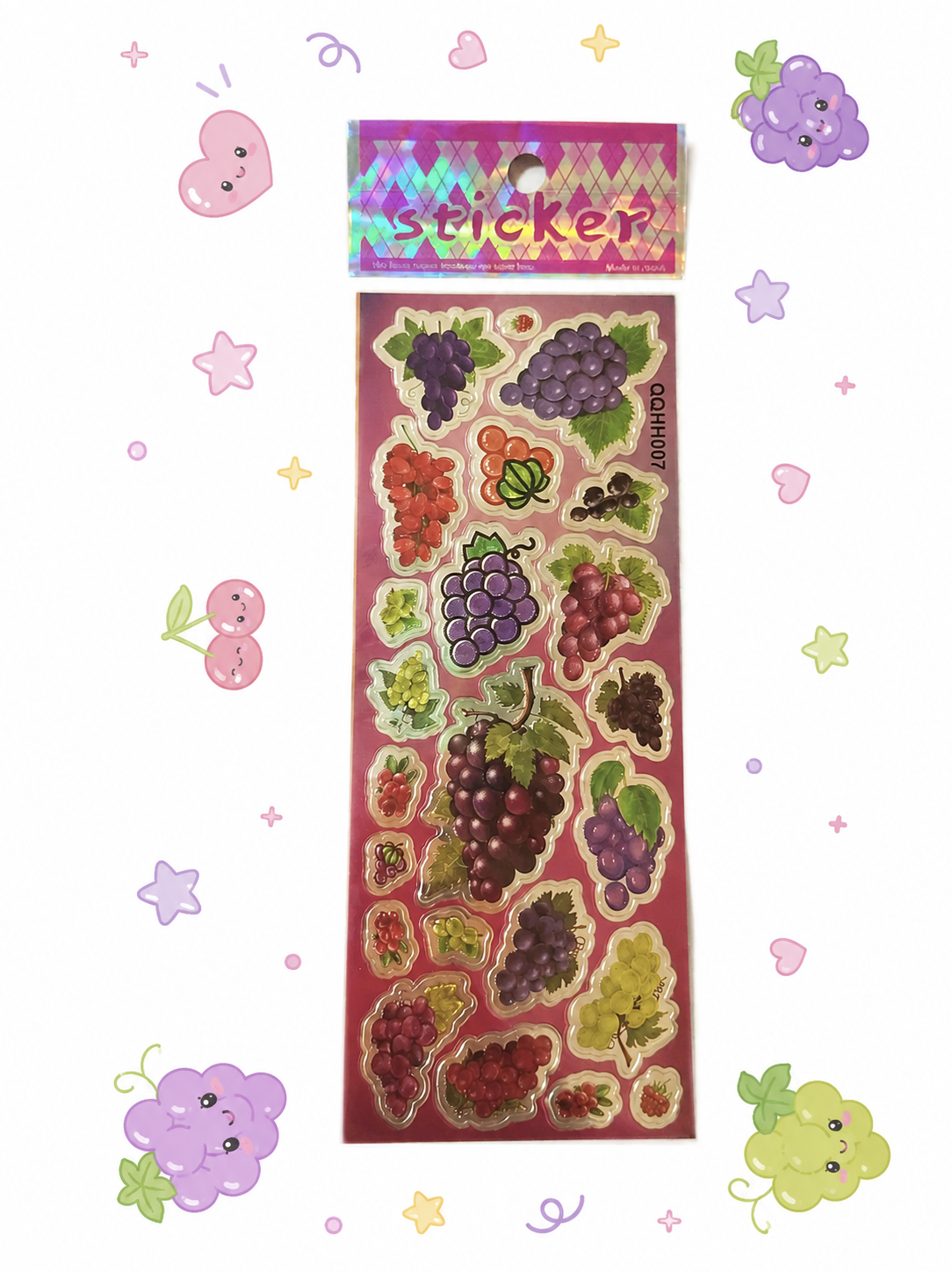 QQHH007 | Kawaii Stickers Set For Kids |