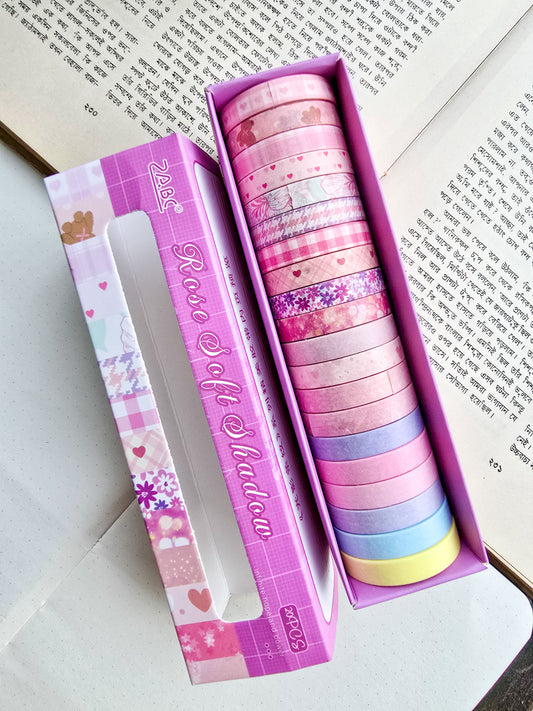 GYTW-6-06 | Vintage Premium Aesthetic Decorative Washi Tape | 20Pcs
