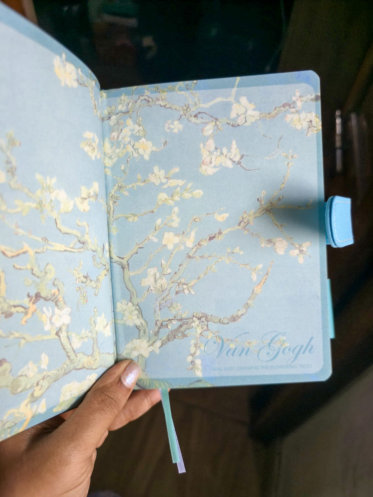 S01047-2 | Van Gogh Floral Theme Notebook | 130×180mm