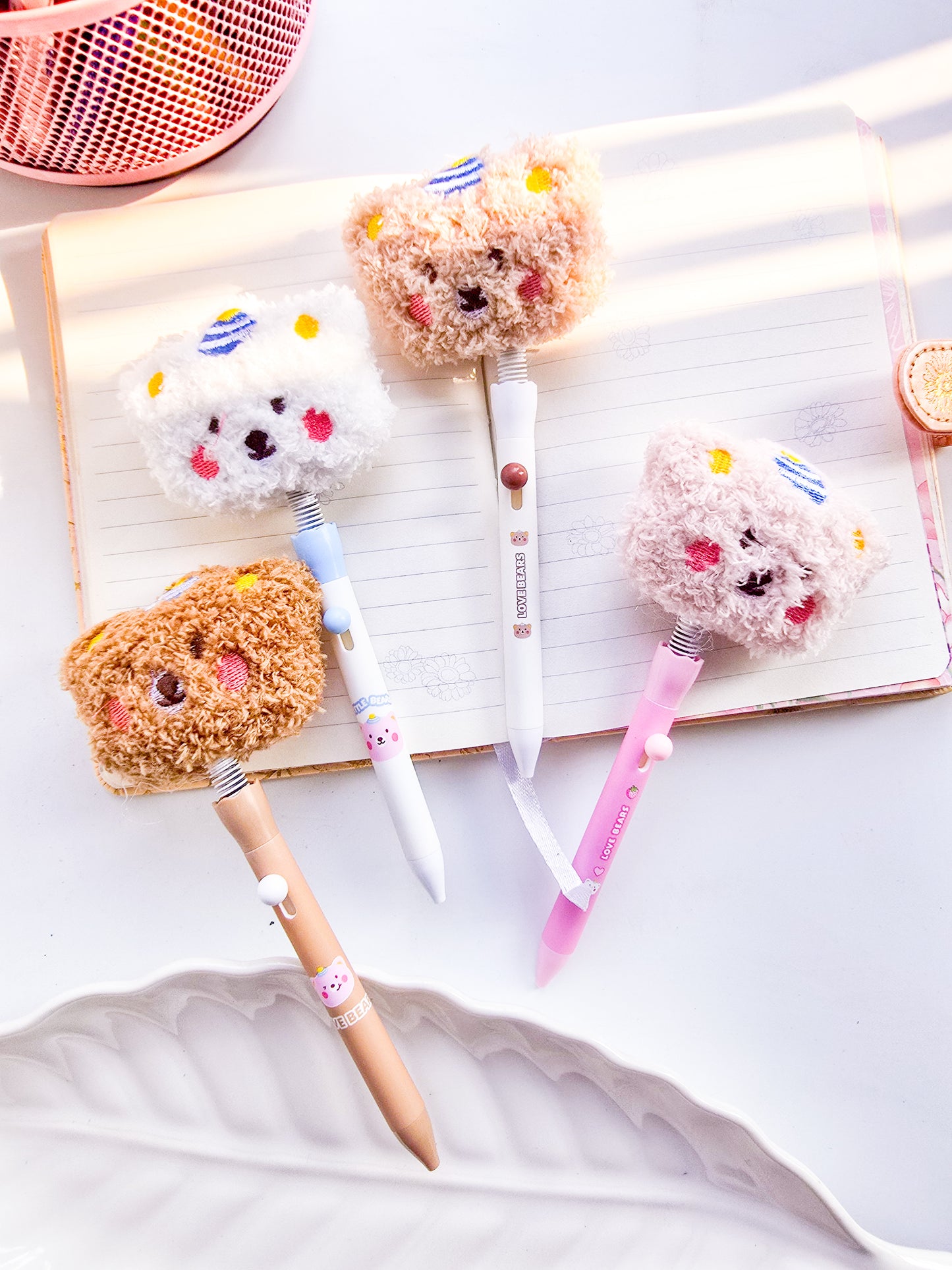 XM-022 | Kawaii Plush Bear 1pcs Gel Pen |