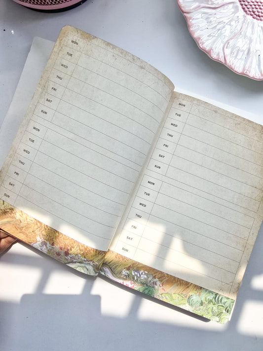 JZA5128 | Van Gogh Vintage Theme Notebook | A5 |