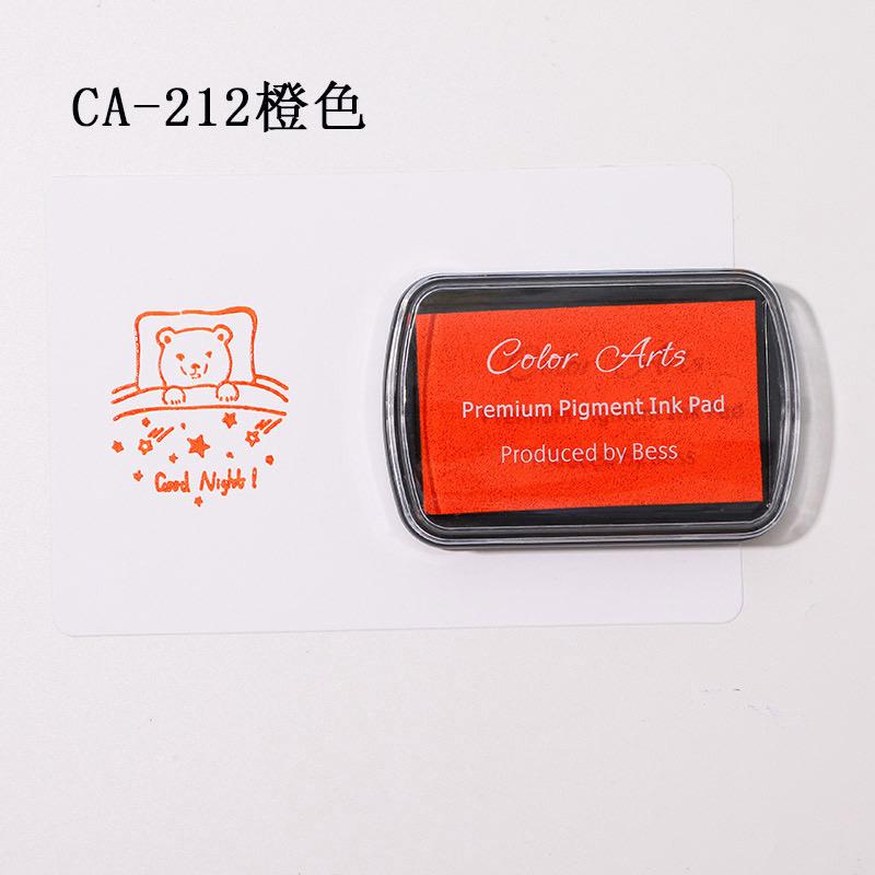 CA-212 |RE| Premium Pigment Ink Pad | Orange | 7x4.5cm