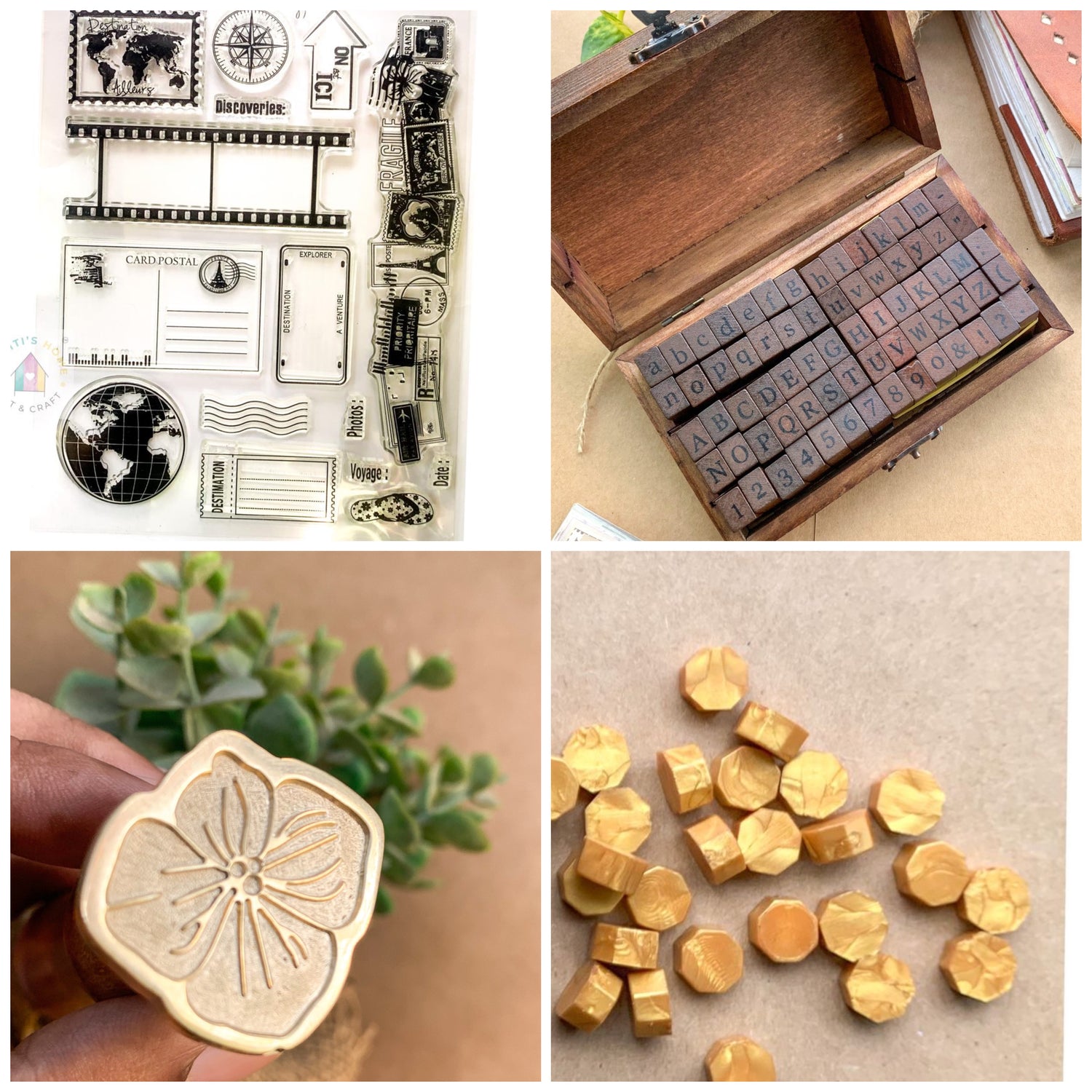 Stamps & Wax Beads