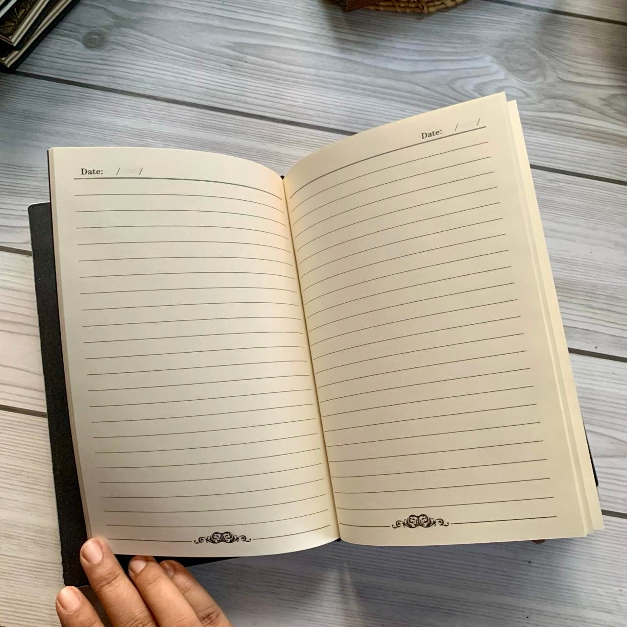 Bird with stone Premium Notebook | Diary |  copper