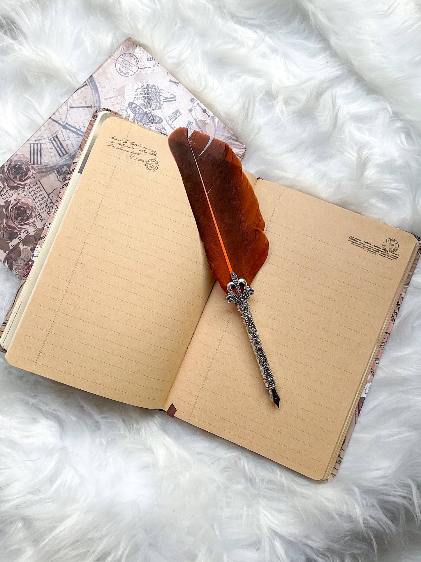 Vintage Style Diary | Vintage Collection 12.8*20 cm 128 pages