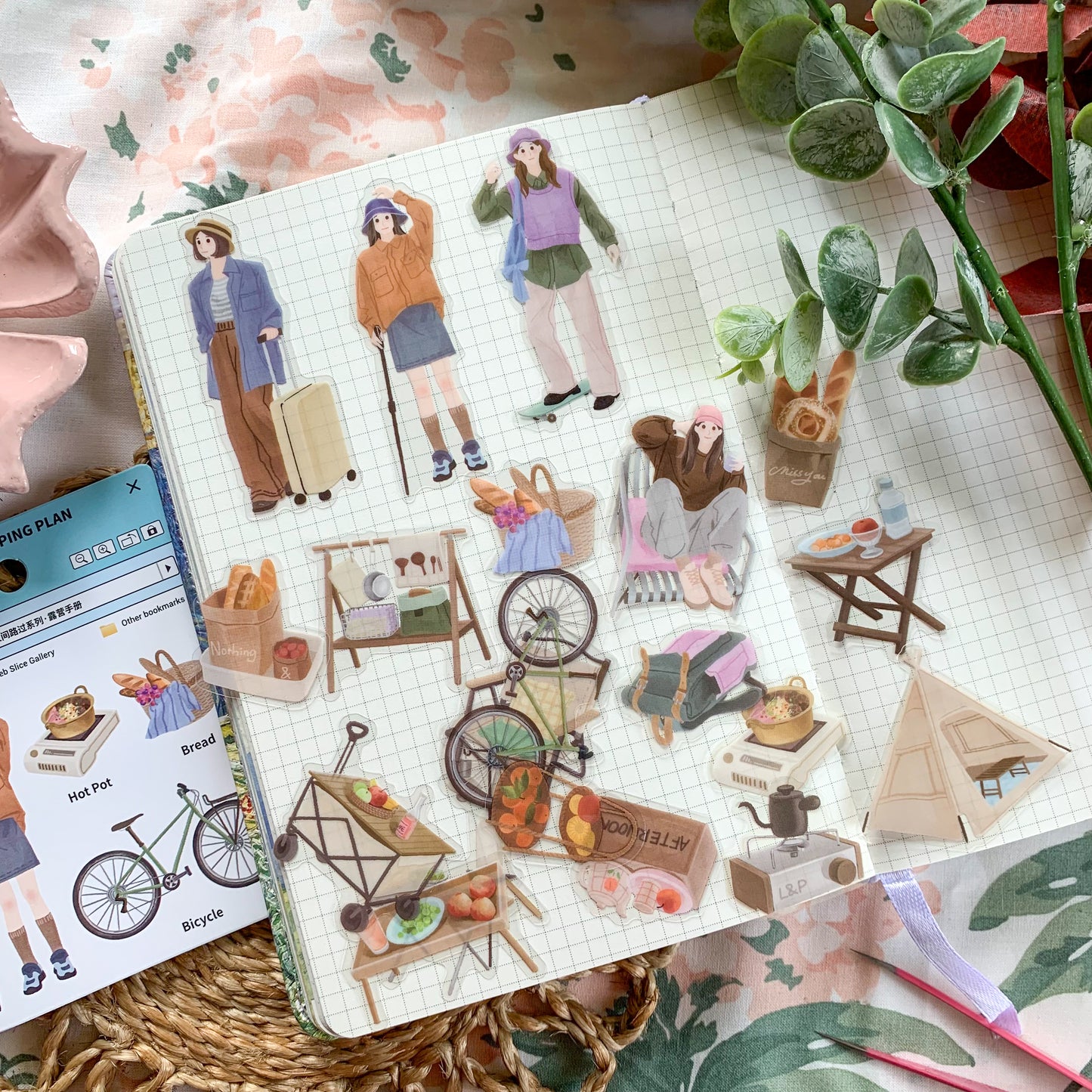 Tzb39731|G4| Infeel Pet Sticker Pack 20Pc | Girl Stickers