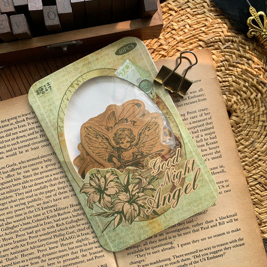 TS06G188 Candy Poetry Retro Paper Cutout 40Pc