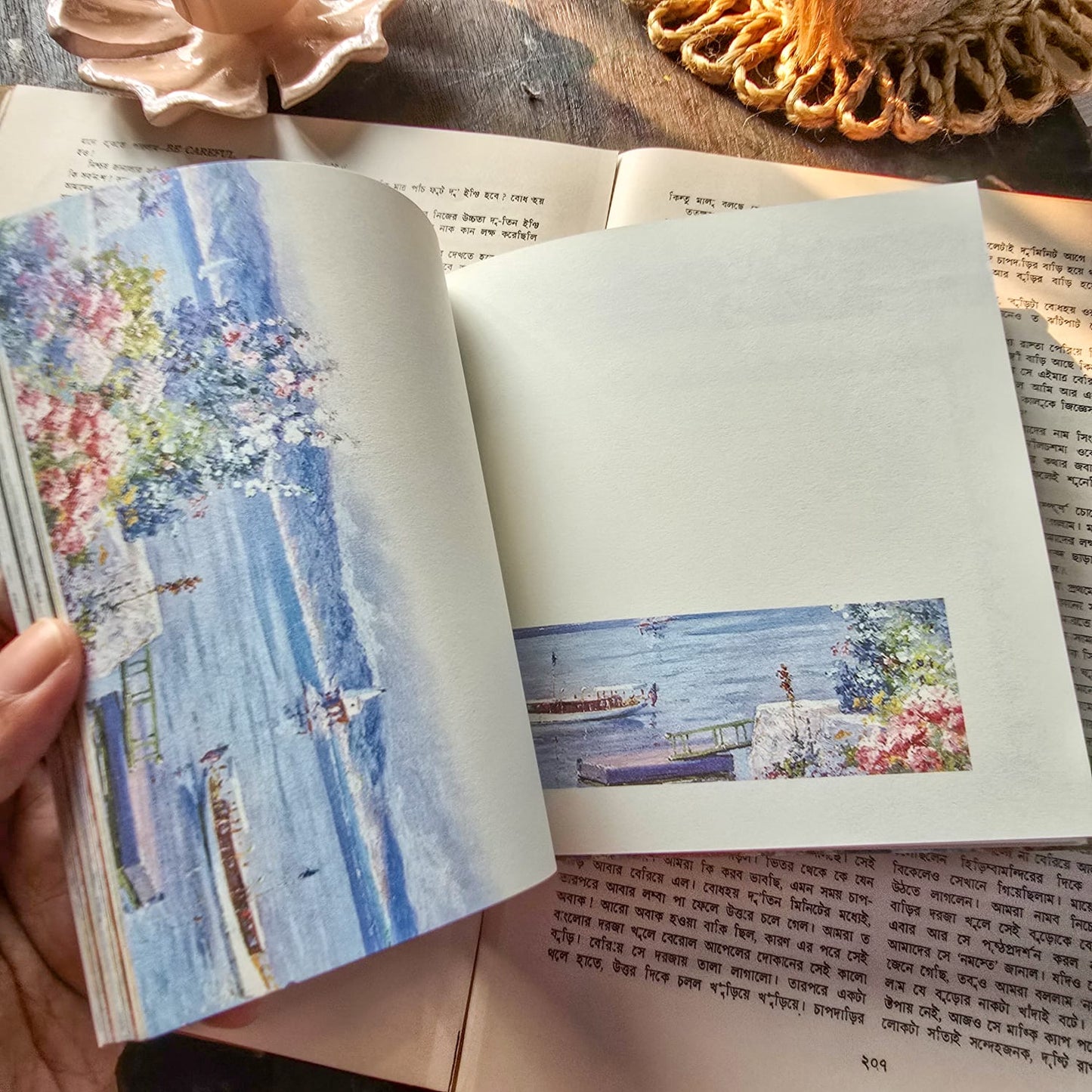 JGYC35804-1203 C |  Scenery Notebook Journal Planner 15.6 cm x 15.5 cm 80 pages