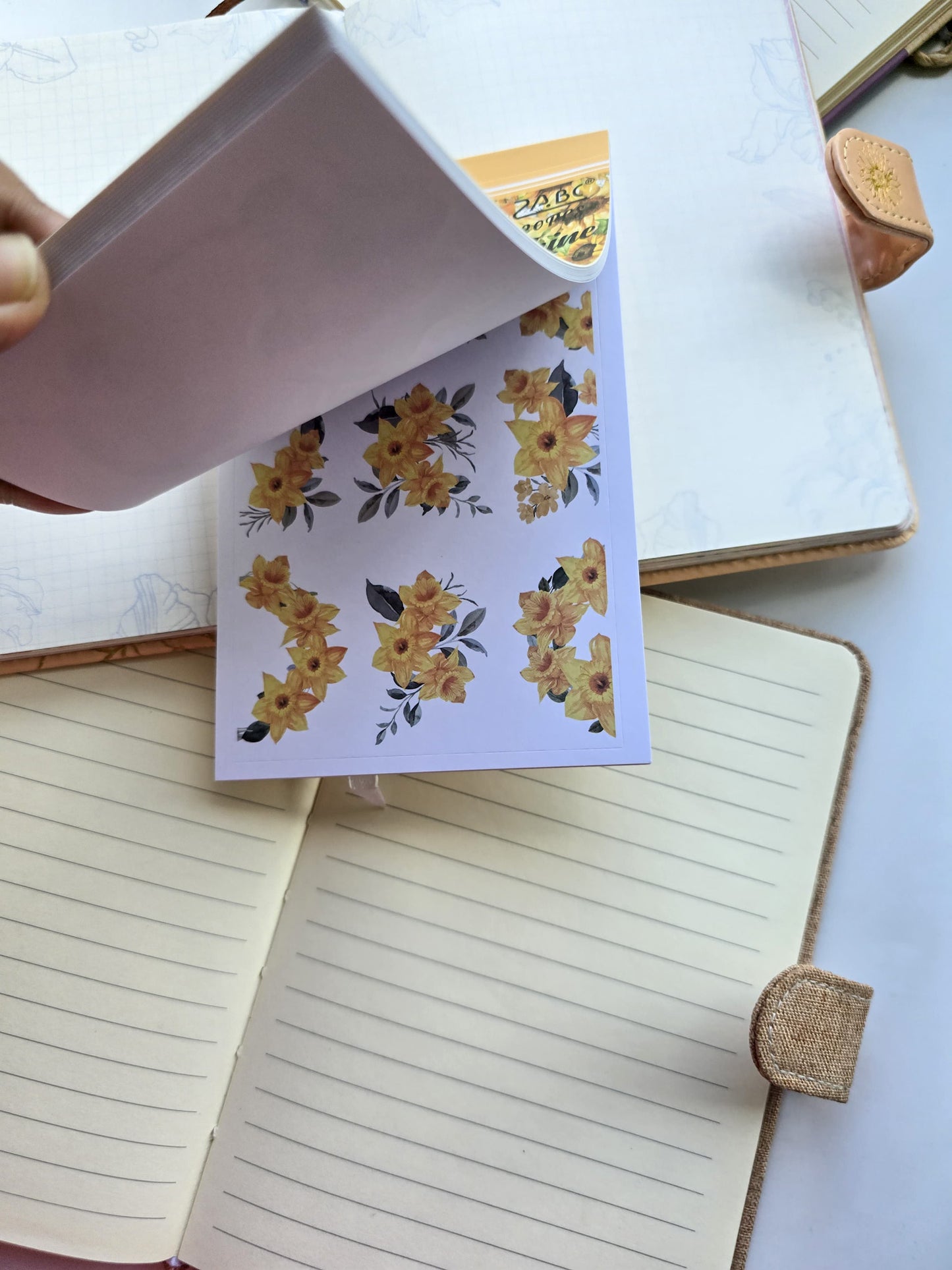 Smjsg404|G-7| Paper Sticker Book | Kintoki Warm Sunshine | 20 Pages 100*145mm PreCut Sticker