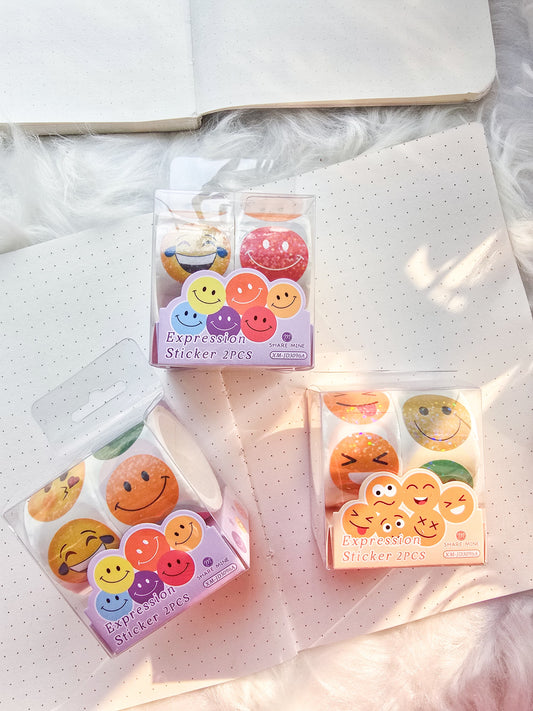 Smily Sparkling Sticker Roll | Random Design