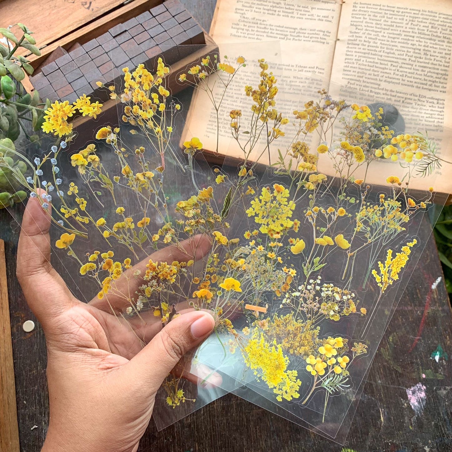 Zrcs 806|G3| -  PET Journal Sticker | Transparent Sticker - 6 sheet