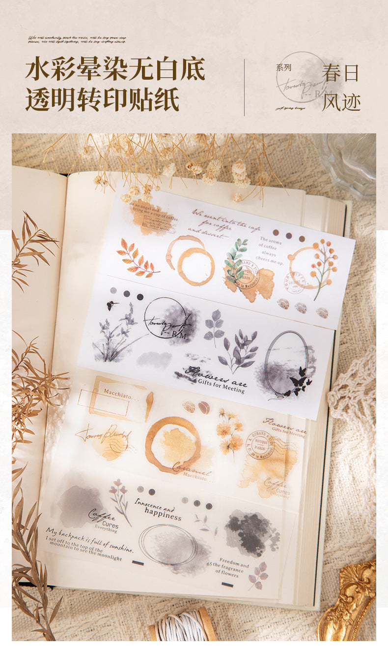HGD-CRFJ006-Journal Paper |G4 | Vintage 5 Designs | 5 Sheets each