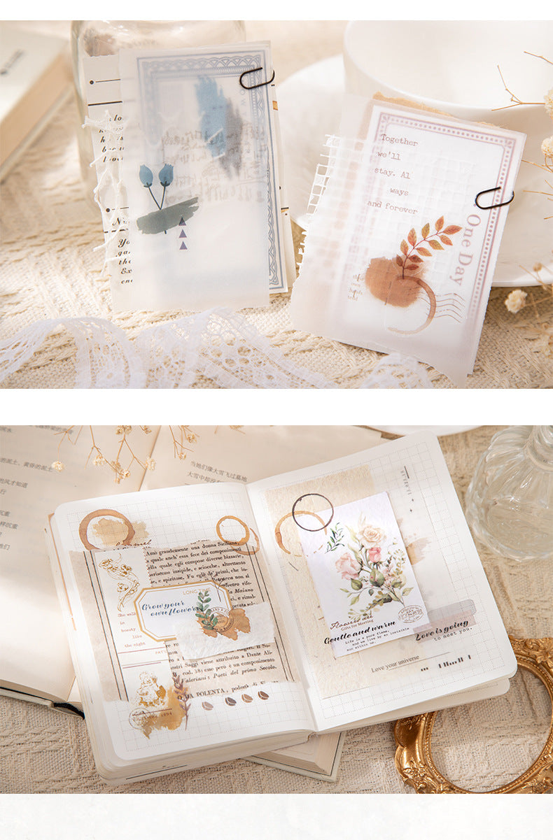 HGD-CRFJ006-Journal Paper |G4 | Vintage 5 Designs | 5 Sheets each
