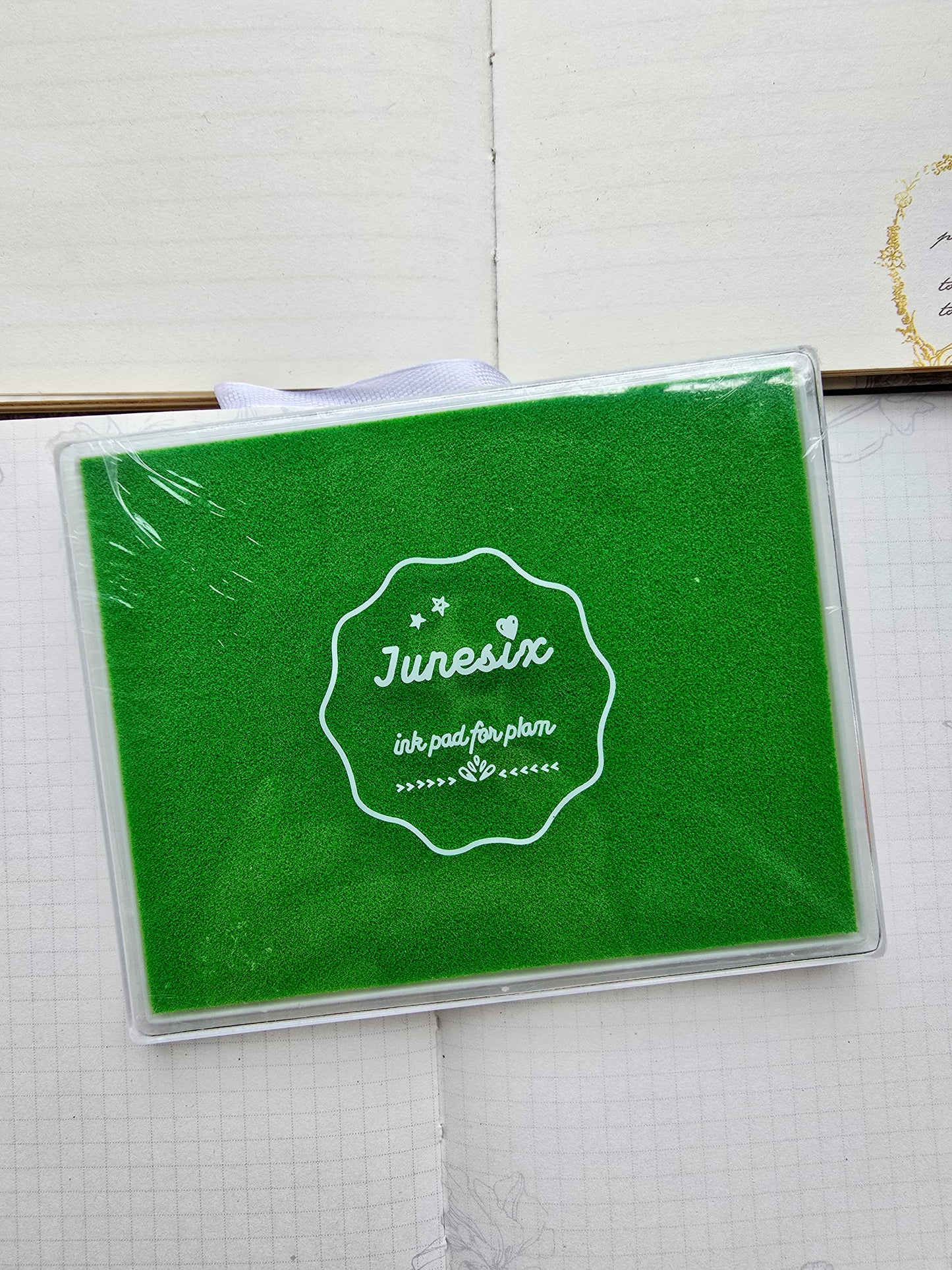 Big Ink Pad Green| Ink Stamp Pad|12.5x10cm