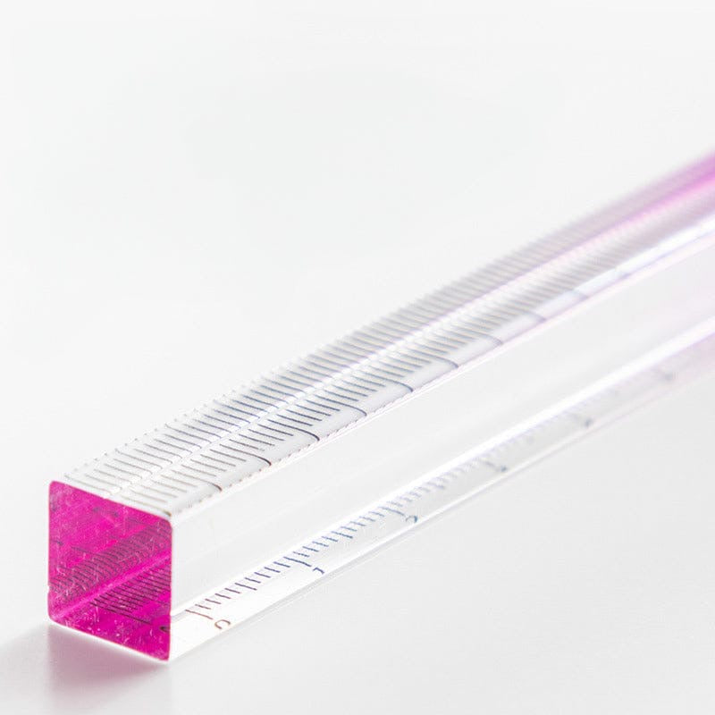 Crystal Ruler Scale Random Colour