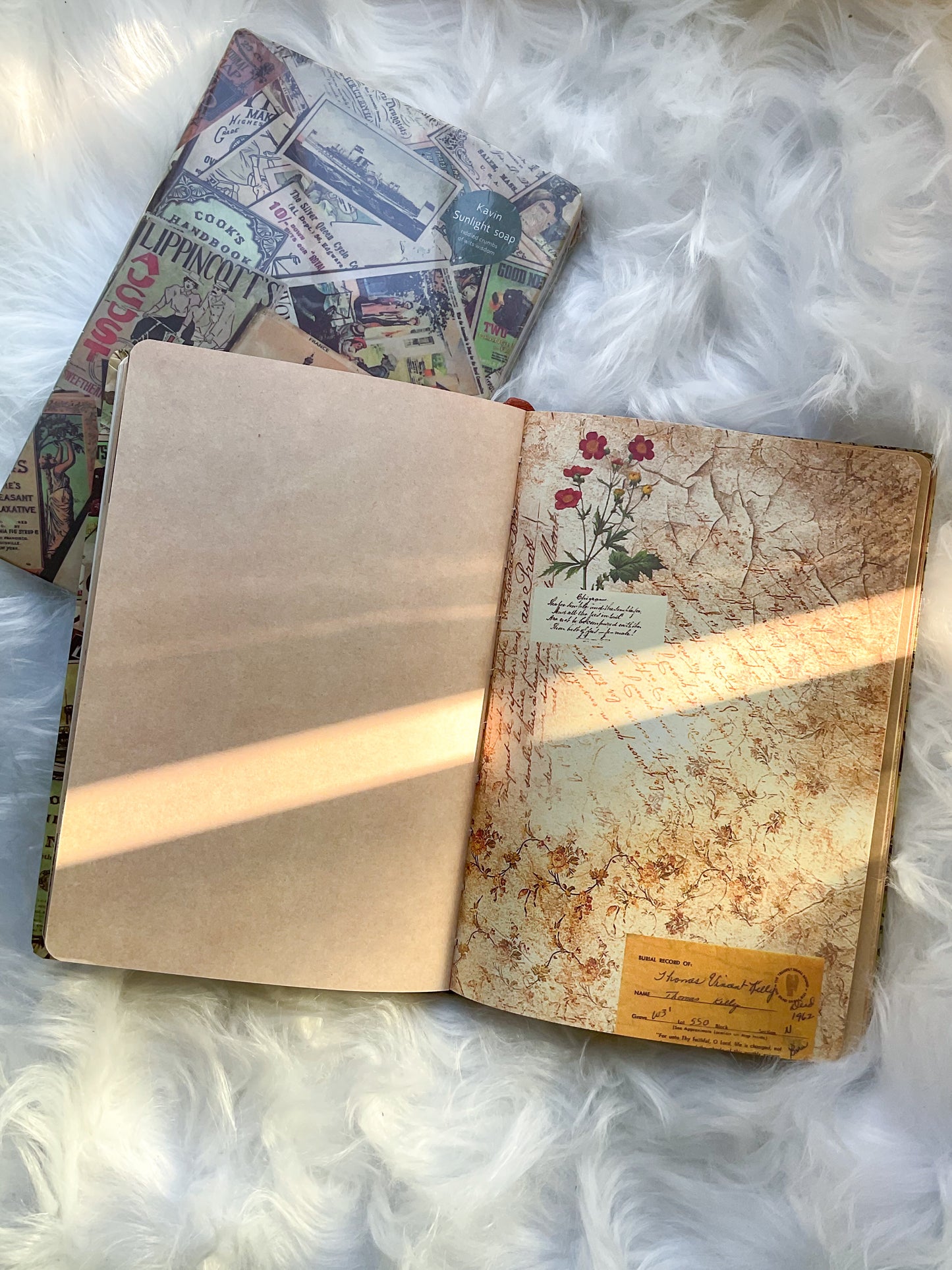 Vintage Style Diary | Vintage Collection 12.8*20 cm 128 pages